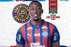 Luiz Gustavo, novo reforco do Bahia (Foto: Divulgacao / EC Bahia)