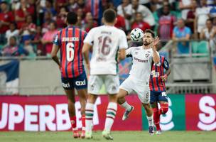 Martinelli. Fluminense enfrentou o Bahia, nesta quinta-feira (28), na Fonte Nova, pelo jogo de ida das quartas de final da Copa do Brasil (Foto: Marcelo Goncalves/Fluminense FC)