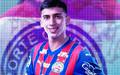 Mateo Sanabria novo atacante do Bahia. Foto: Reproducao/Bahia (Foto: Divulgacao/Bahia