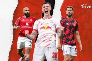 Mbeumo, Sesko e Matheus Cunha: os novos reforcos do ataque do Manchester United (Foto: Reproducao / Imago)