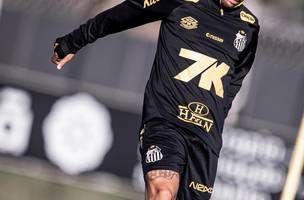 Neymar em treino do Santos (Foto: Raul Baretta/ Santos FC.)