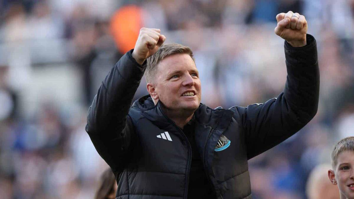 O tecnico Eddie Howe, do Newcastle