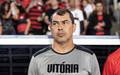 O tecnico Fabio Carille durante a partida contra o Flamengo, a sua ultima no comando do Vitoria (Foto: Delmiro Junior/Agencia O Dia/Estadao Conteudo