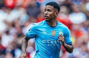 Ultimo jogo de Savinho pelo Manchester City foi o amistoso de pre-temporada contra o Palermo (Foto: Reproducao / Redes Sociais)