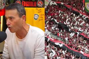Anti-Mengao? Andre Rizek detona tratamento da midia com o Flamengo: Foi se criando... (Foto: Reproducao/YouTube e Gilvan de Souza/Flamengo)