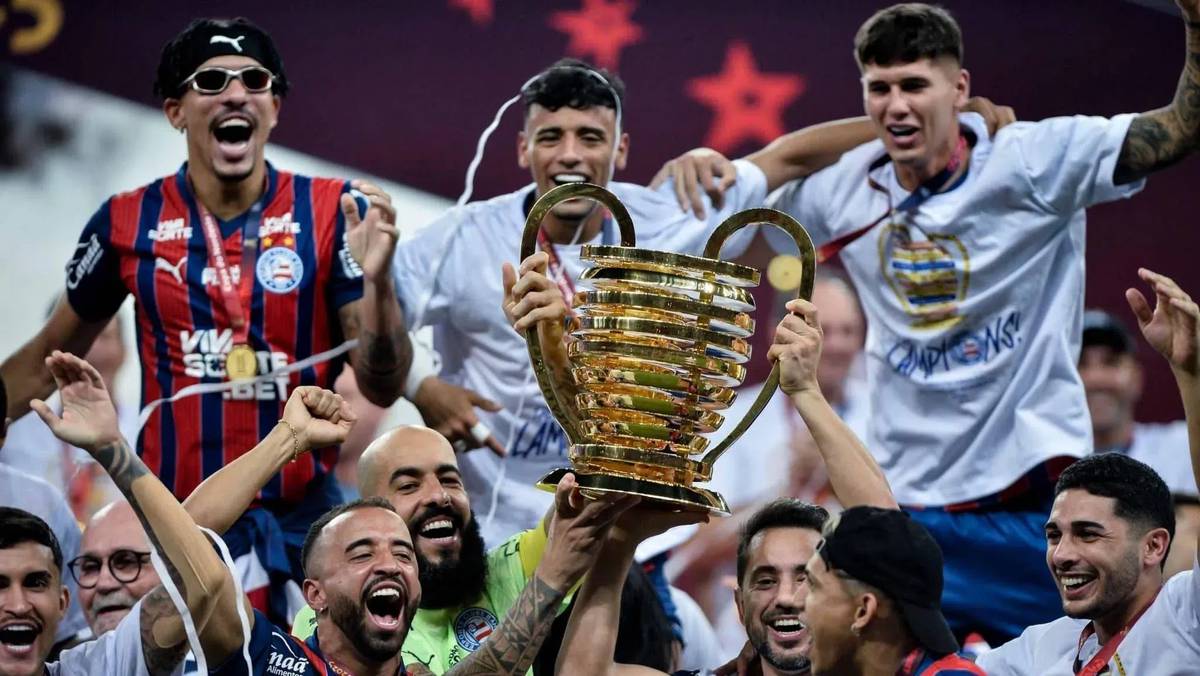 Bahia se sagra campeao da Copa do Nordeste de 2025