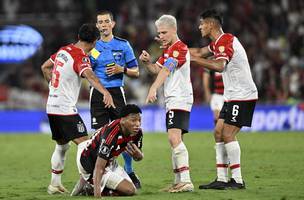 Flamengo x Estudiantes (Foto: Andre Durao/ge)