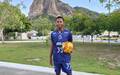 Jovem atleta Jeferson Reis Santos (Liro), da cidade de Tanquinho - Bahia, chega para buscar uma oportunidade no mercado do futebol... (Foto: MSA Assessoria