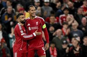 Liverpool venceu o Atletico de Madrid com gol de Van Dijk no fim (Foto: AFP)