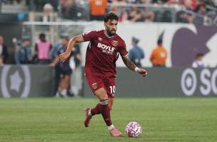 Lucas Paqueta ja soma tres gols em quatro jogos pelo West Ham nesta temporada (Foto: AFP)