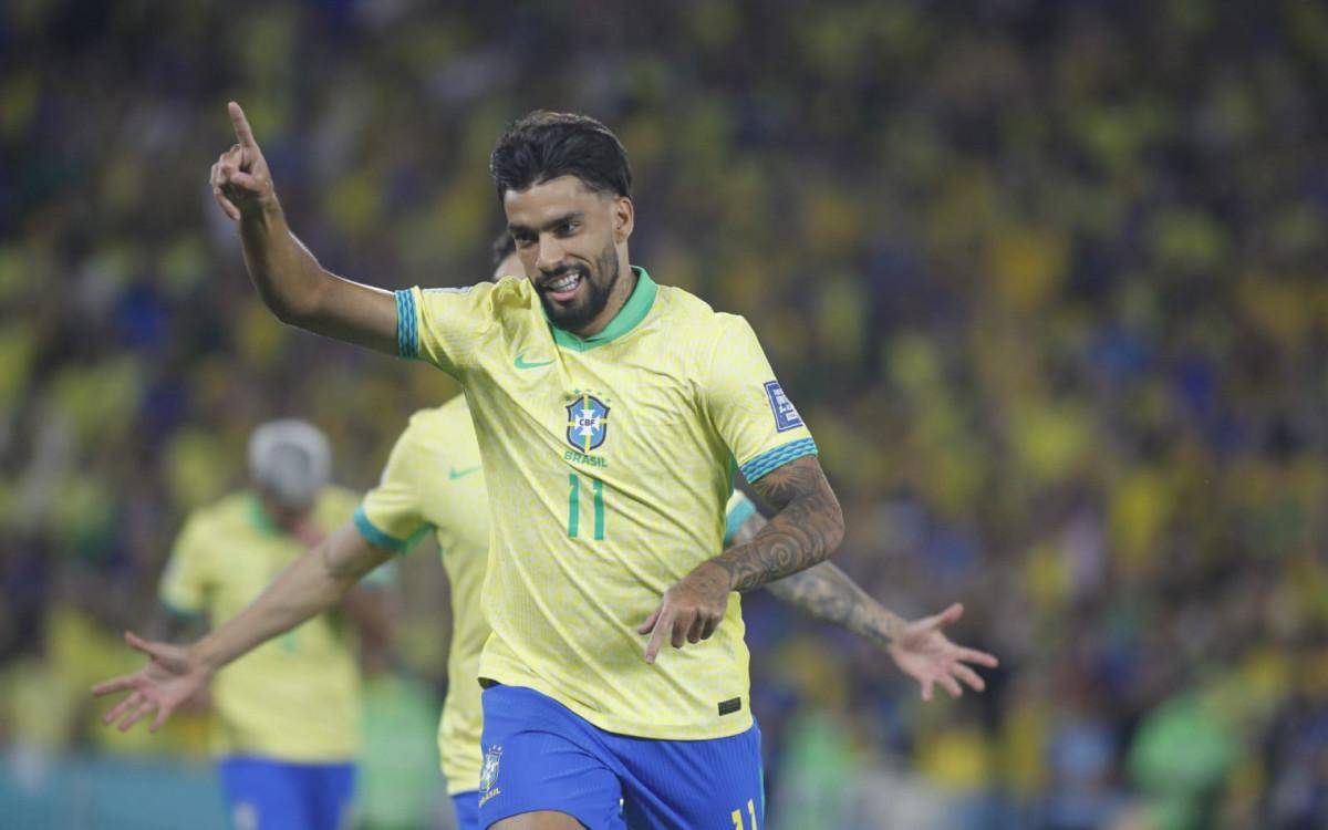 Lucas Paqueta marcou no retorno pela Selecao