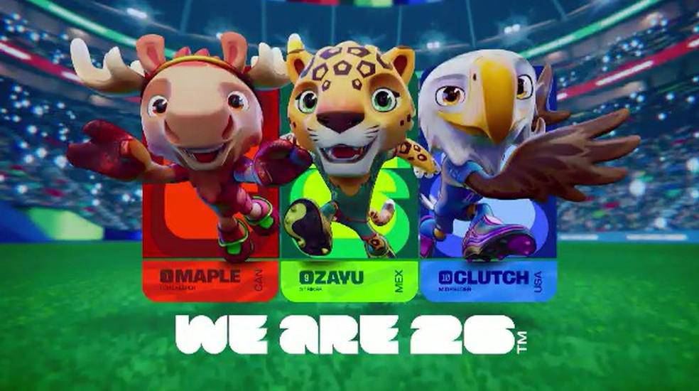 Mascotes da Copa do Mundo de 2026