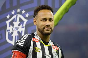 Neymar vira problema de ultima hora para o tecnico Juan Pablo Vojvoda no Santos (Foto: ALLAN CALISTO/FOTOARENA/ESTADAO CONTEUDO)