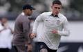 O meia Matias Rojas em treino do Corinthians no CT Joaquim Grava (Foto: Rodrigo Coca/Agencia Corinthians