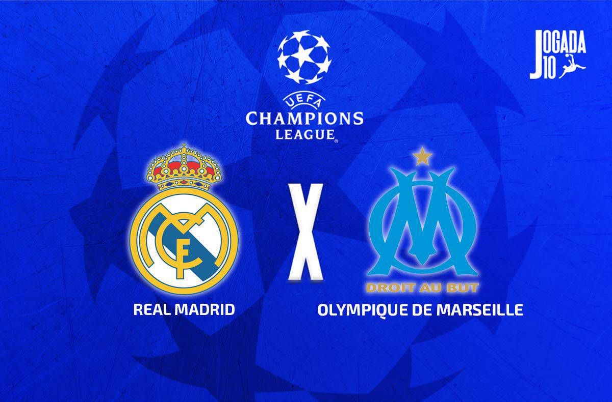 Real Madrid x Olympique de Marselha