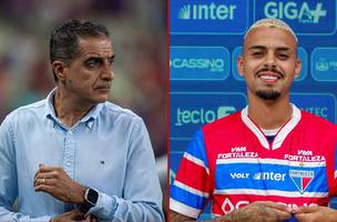 Renato Paiva vive reformulacao no Fortaleza. (Foto: Imago e Mateus Lotif/FEC)