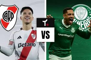 River Plate x Palmeiras: onde assistir, horario, provaveis escalacoes (Foto: Reproducao / Arte: Trivela)