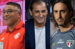 Roger Machado, Ramon Diaz e Luis Zubeldia estao livres no mercado. Fotos: reproducao/Internacional, Corinthians e Sao Paulo FC (Foto: Mercado de tecnicos: nomes conhecidos estao livres)
