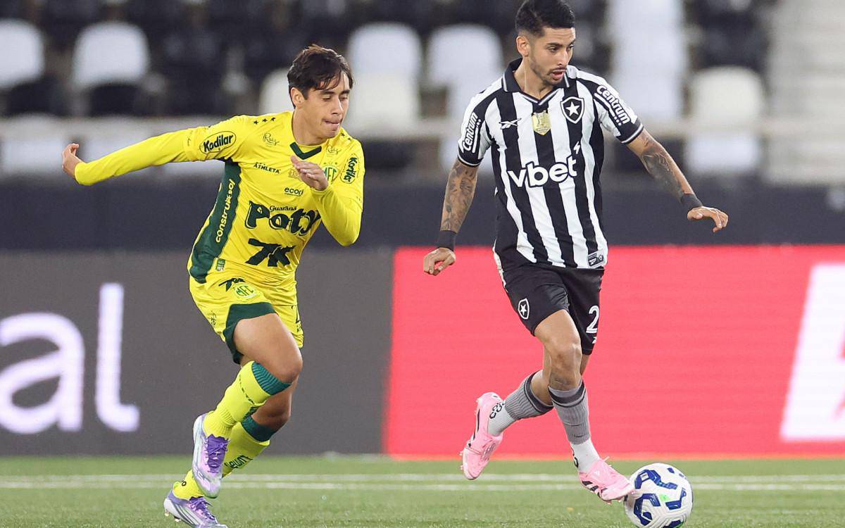 Santiago.  Botafogo x Mirassol pelo Campeonato Brasileiro no Estadio Nilton Santos. 17 de Setembro de 2025, Rio de Janeiro, RJ, Brasil.