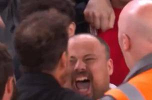 Uefa abre processo disciplinar contra Simeone apos confusao com torcedor (Foto: Reproducao)