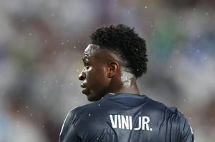 Vini Jr. despencou na Bola de Ouro (Foto: Francois Nel/AFP)