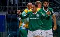 Vitor Roque, do Palmeiras, comemora o seu gol durante a partida de volta das quartas de final da Copa Libertadores 2025 entre Palmeiras e River Plate, realizada no Allianz Parque, na zona oeste de Sao Paulo (SP) (Foto: LECO VIANA/THENEWS2/ESTADAO CONTEUDO