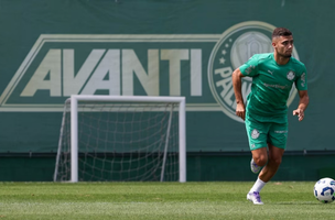 Andreas sofreu um trauma no local, mas a contusao nao e considerada grave (Foto: Cesar Greco/Palmeiras)