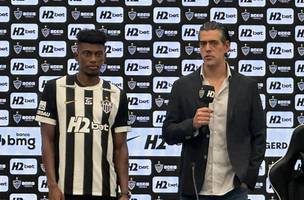 Atletico-MG apresenta Cassierra. (Foto: Andre Ribas)