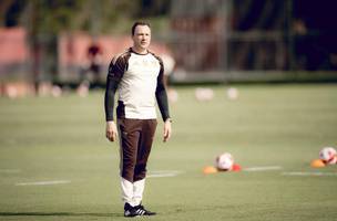 Bruno Pivetti em acao durante treino do Flamengo, no Ninho do Urubu (Foto: Adriano Fontes / Flamengo)