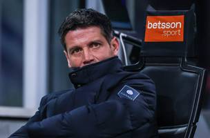 Chivu e o tecnico da Internazionale. (Foto: Reproducao / Imago)