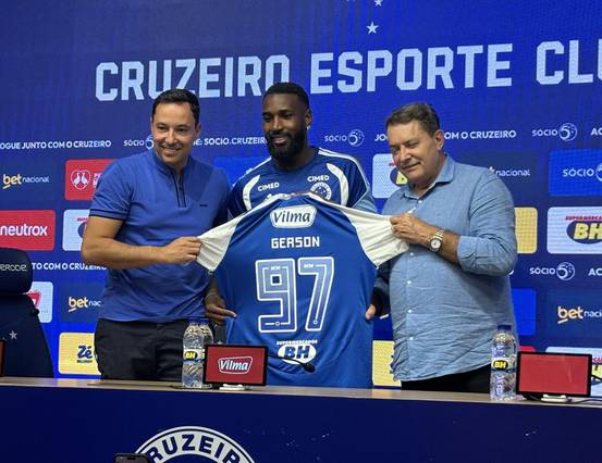Gerson escolhe Cruzeiro para buscar vaga na Copa do Mundo