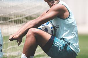 Kaiki; Cruzeiro. (Foto: Gustavo Martins/Cruzeiro)