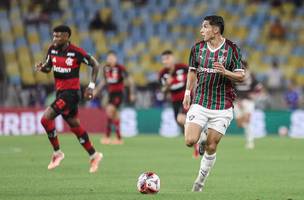 Kevin Serna marcou um dos gols na vitoria contra o Flamengo (Foto: Lucas Mercon / Fluminense FC)