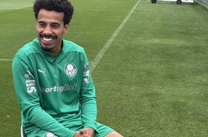 Lucas Evangelista durante entrevista para o ge. (Foto: Thiago Ferri)