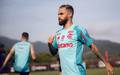 Michael em treino do Flamengo (Foto: Adriano Fontes / Flamengo