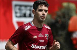 Oscar em treino no CT do Sao Paulo. (Foto: Erico Leonan/saopaulofc)