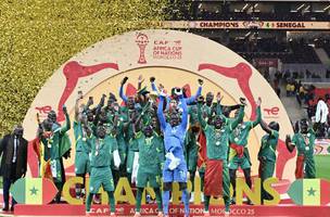 Senegal venceu Marrocos e conquistou a Copa Africana pela segunda vez seguida (Foto: AFP)