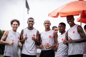 Treino do Vasco no CT Moacyr Barbosa (Foto: Dikran Sahagian/Vasco)