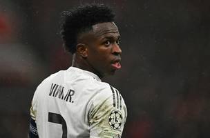 Vini Jr esta na mira do Chelsea, da Inglaterra (Foto: Paul Ellis / AFP)