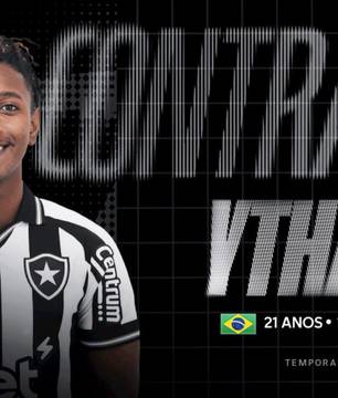 Botafogo anuncia Ythallo, zagueiro ex-Toronto FC