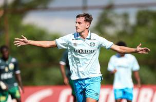 Zortea, volante da base do Gremio alvo do Flamengo. (Foto: Angelo Pieretti/Gremio)