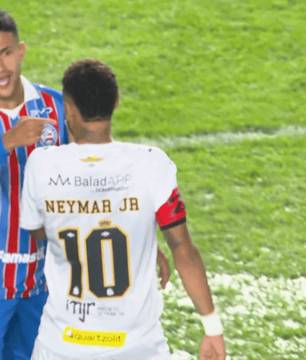 Neymar descontrolado é expulso em clássico contra Bahia