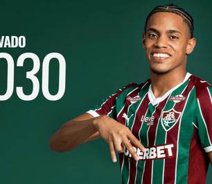 Fluminense renova contrato de jovem promessa
