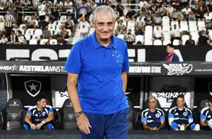 Tite na estreia do Cruzeiro pelo Brasileirao. (Foto: Alexandre Durao)