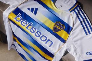 Veja a nova camisa do Boca Juniors. (Foto: Divulgacao)