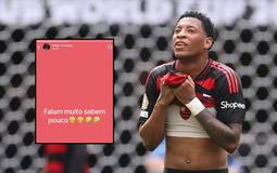 Gonzalo Plata reage a crise no Flamengo com indireta