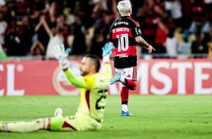 Arrascaeta marcou na vitoria do Flamengo na Libertadores (Foto: Gilvan de Souza/Flamengo)