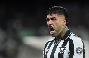 Barboza comemora gol do Botafogo contra o Flamengo (Foto: Andre Durao)