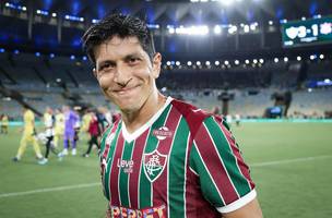 Cano, do Fluminense, apos a partida contra o Corinthians (Foto: MARCELO GONCALVES / FLUMINENSE F.C.)