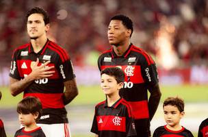 Contra o Bahia, Plata emplacou terceiro jogo como titular com Jardim no Flamengo. (Foto: Adriano Fontes/Flamengo)